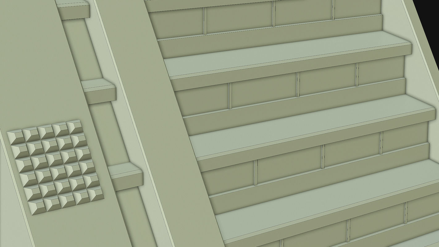 Sci Fi Building PBR Low-poly 3D model_30