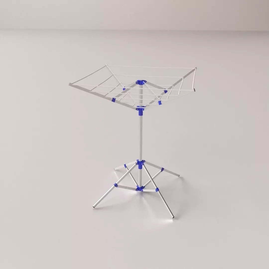 Portable Clothesline 3D model_0