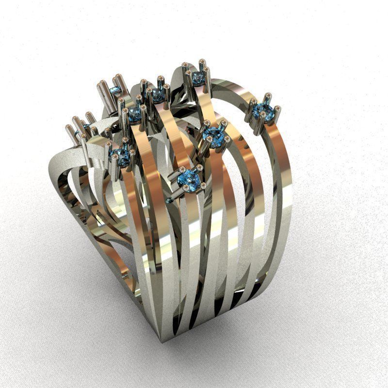 Ring bridge 3D print model_3