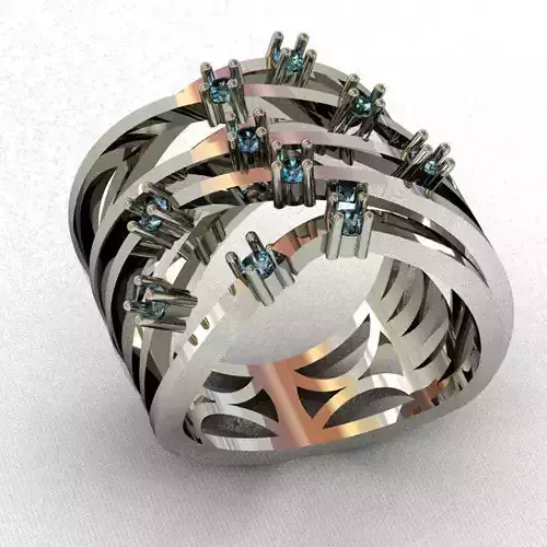 Ring bridge 3D print model