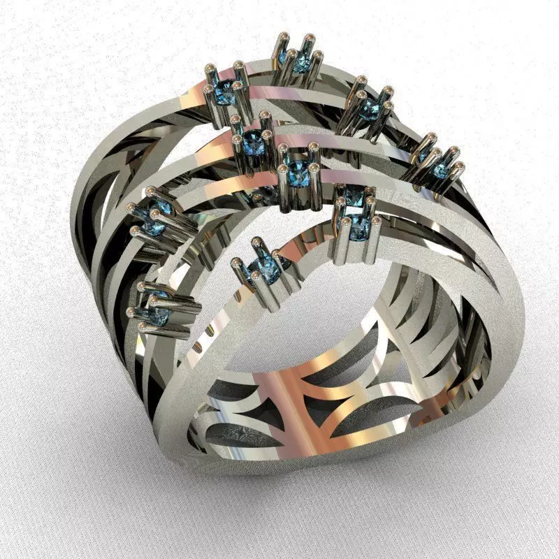 Ring bridge 3D print model_0