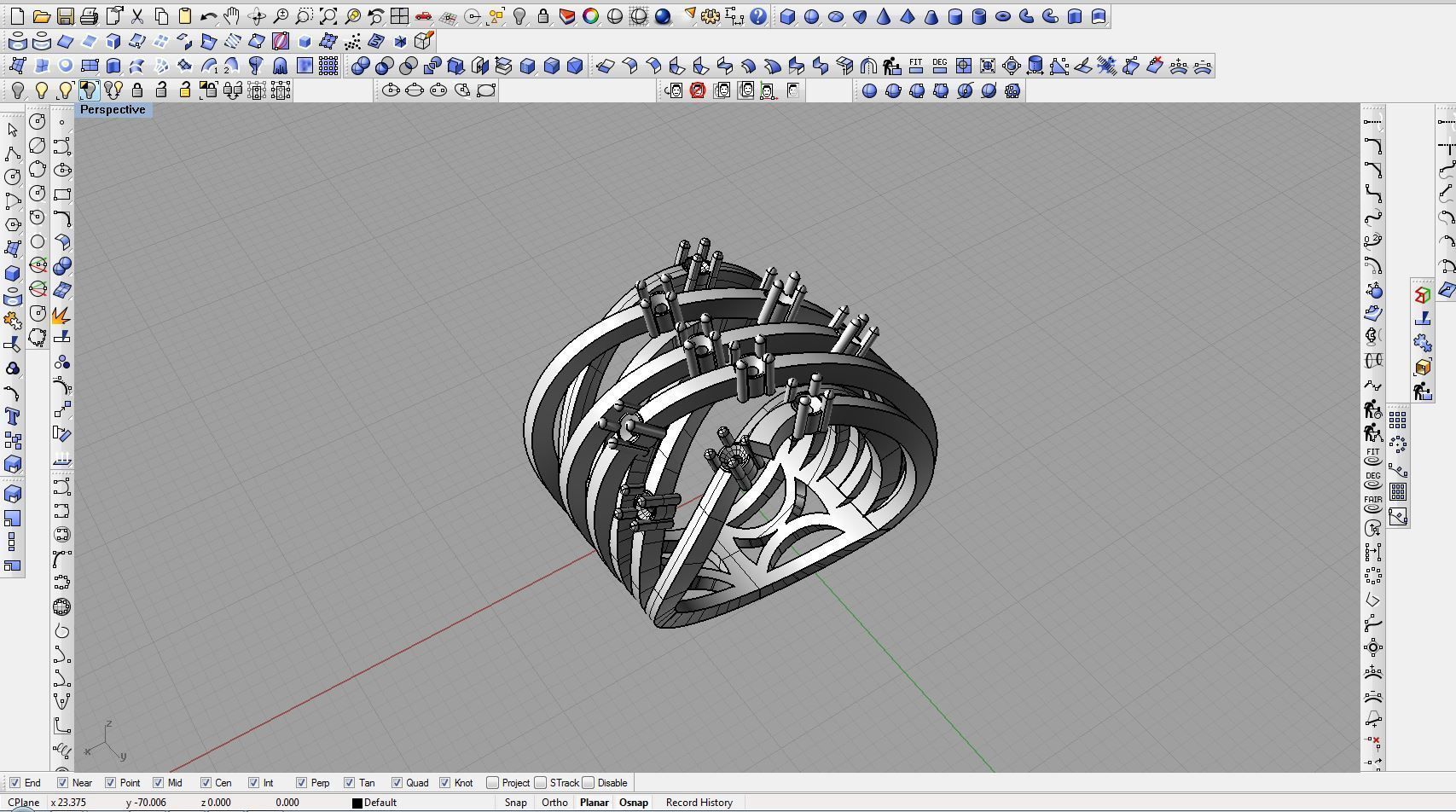 Ring bridge 3D print model_5