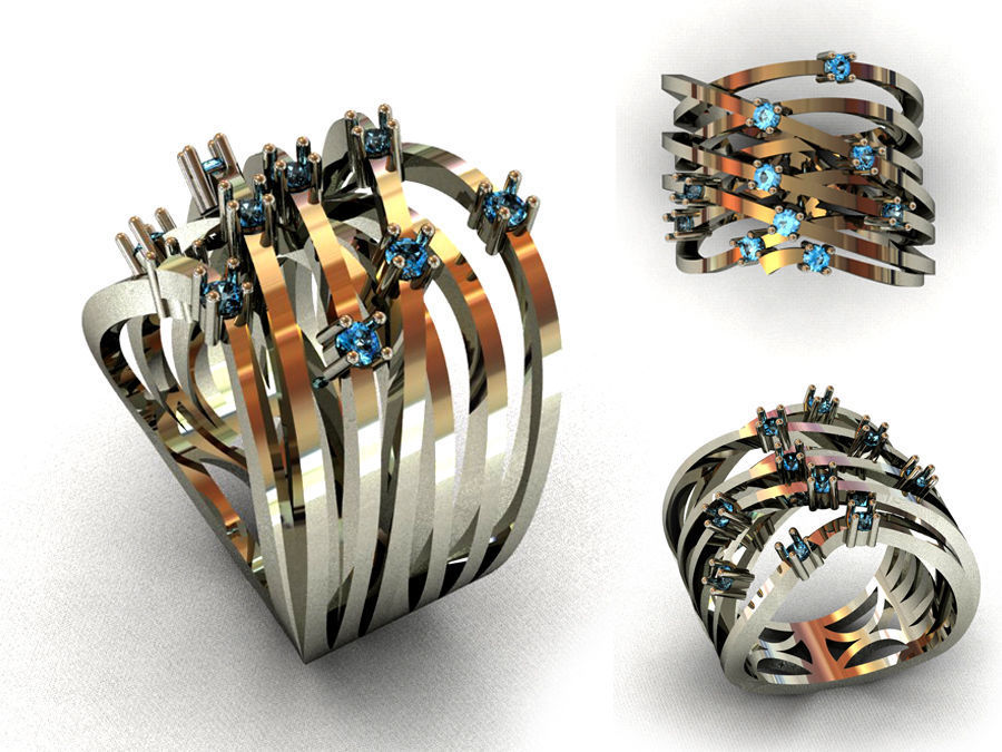 Ring bridge 3D print model_4