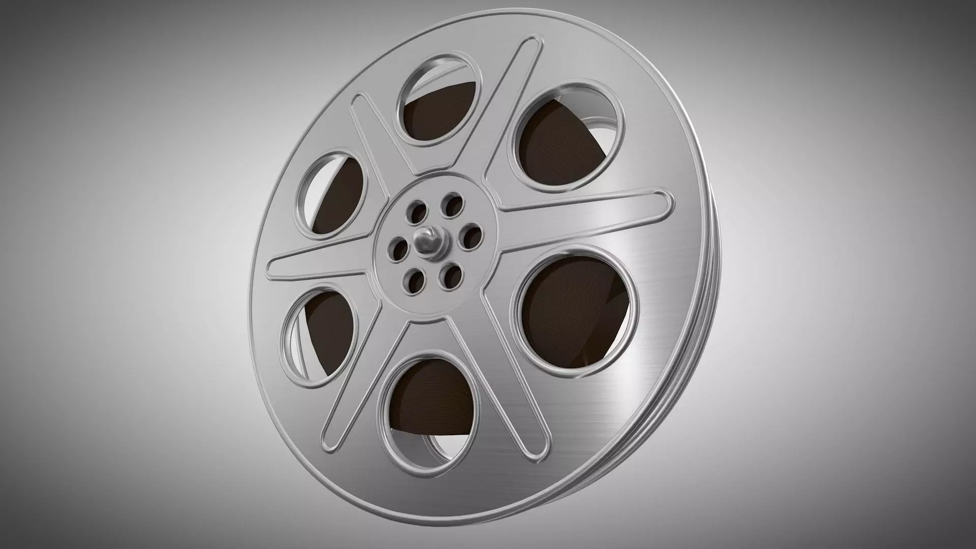 FILM AND REEL 3D model