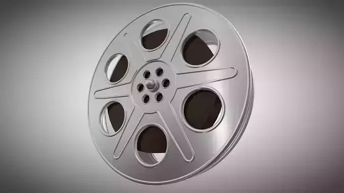 FILM AND REEL 3D model