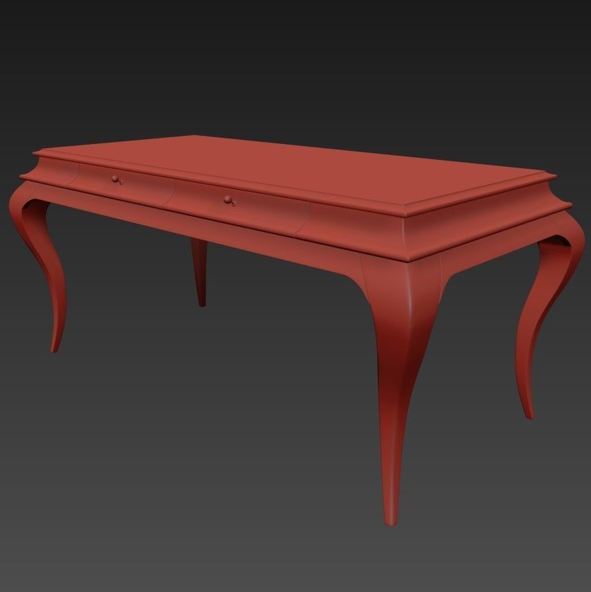 Table FRATELLI BARRI Roma FB WD RM 8 3D model_1