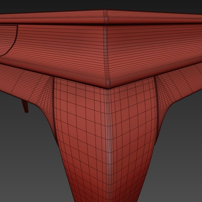 Table FRATELLI BARRI Roma FB WD RM 8 3D model_3