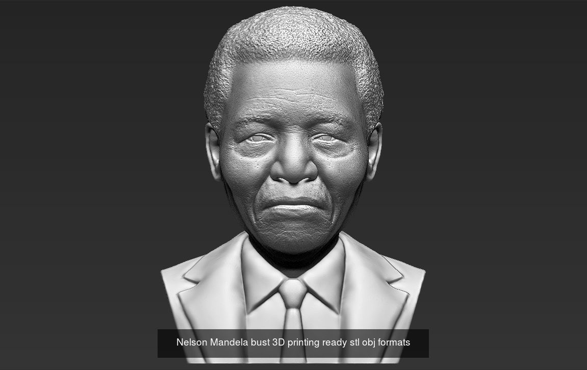 Famous Politicians busts 3D printing ready 3D Model Collection_17