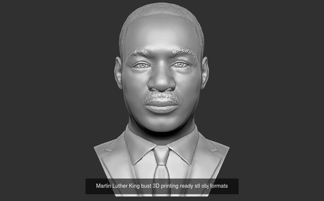 Famous Politicians busts 3D printing ready 3D Model Collection_15