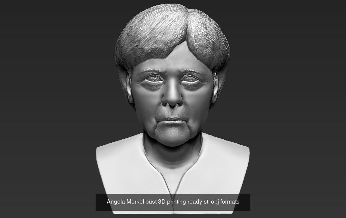 Famous Politicians busts 3D printing ready 3D Model Collection_14