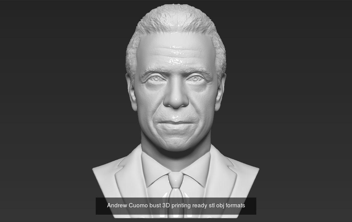 Famous Politicians busts 3D printing ready 3D Model Collection_33