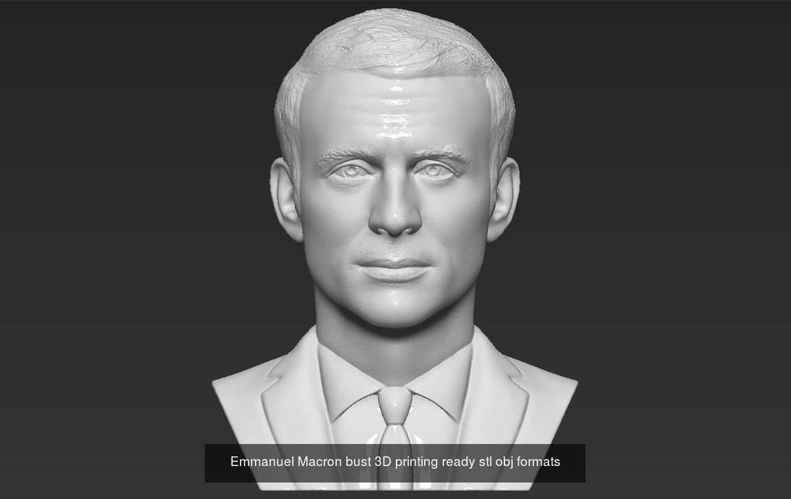 Famous Politicians busts 3D printing ready 3D Model Collection_32