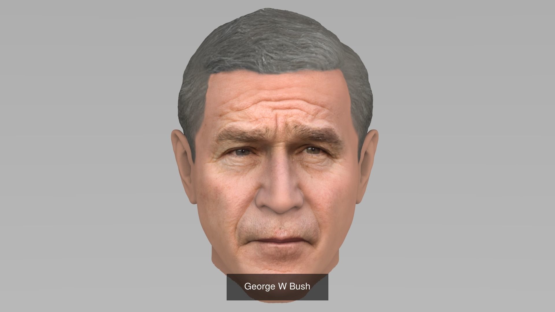 Famous Politicians heads 3D Model Collection_9