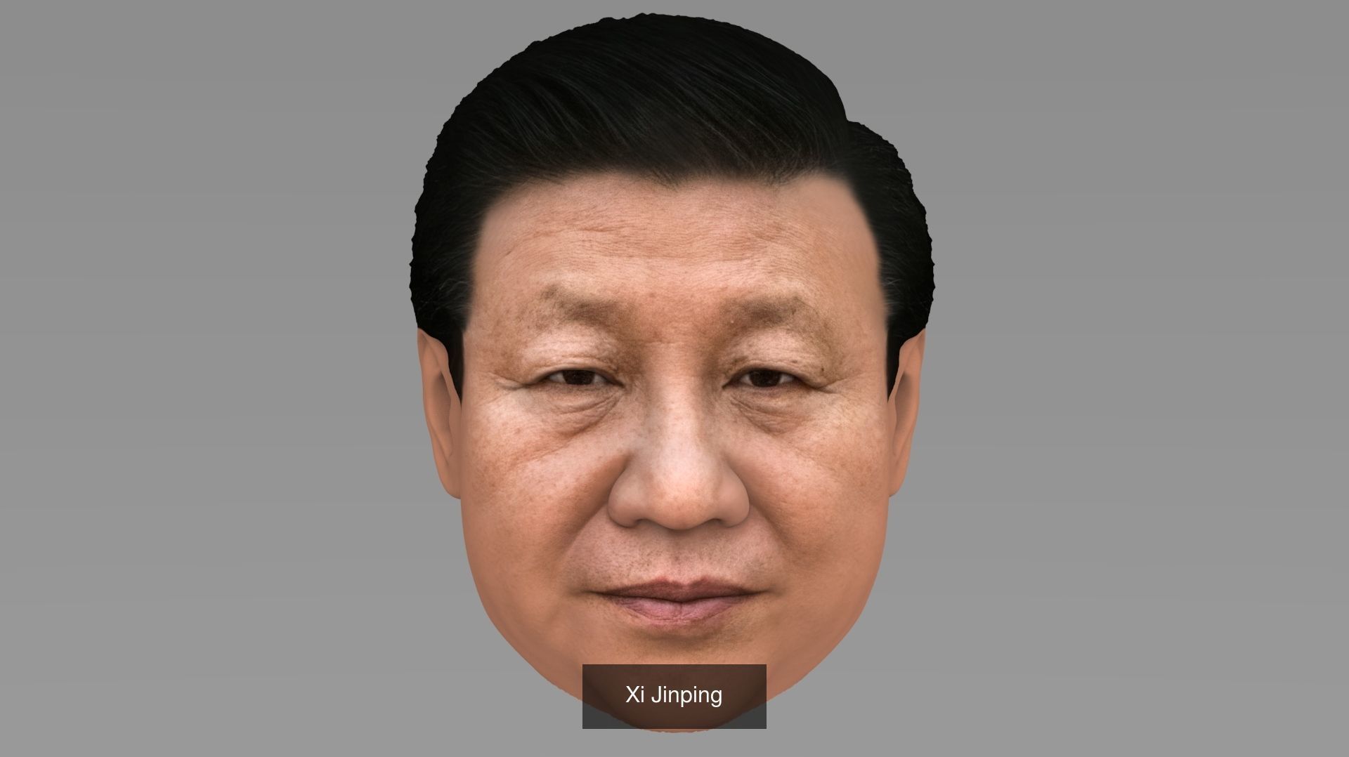 Famous Politicians heads 3D Model Collection_12