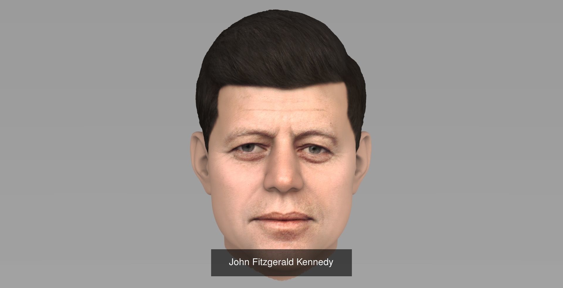 Famous Politicians heads 3D Model Collection_19