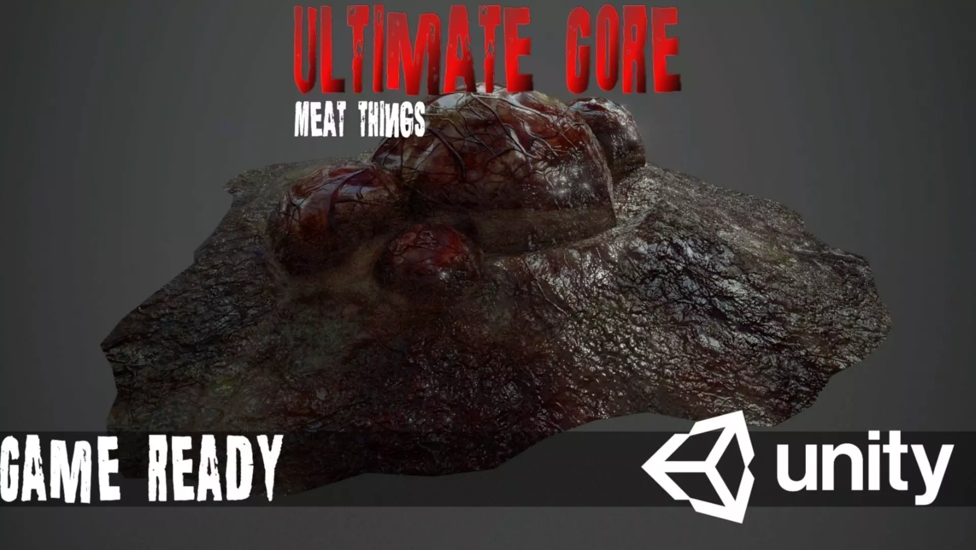 Ultimate Gore - PBR MeatThings Low-poly 3D model_0