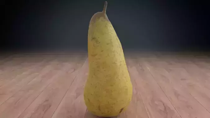 pear low poly Low-poly 3D model