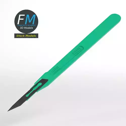 Disposable scalpel 2