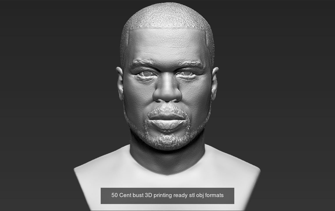 Famous Singers busts and figurines for 3D printing 3D Model Collection_45