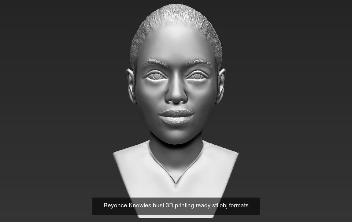 Famous Singers busts and figurines for 3D printing 3D Model Collection_46
