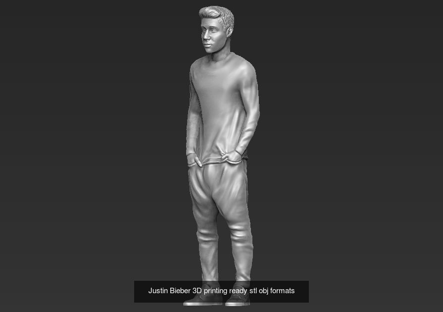 Famous Singers busts and figurines for 3D printing 3D Model Collection_53