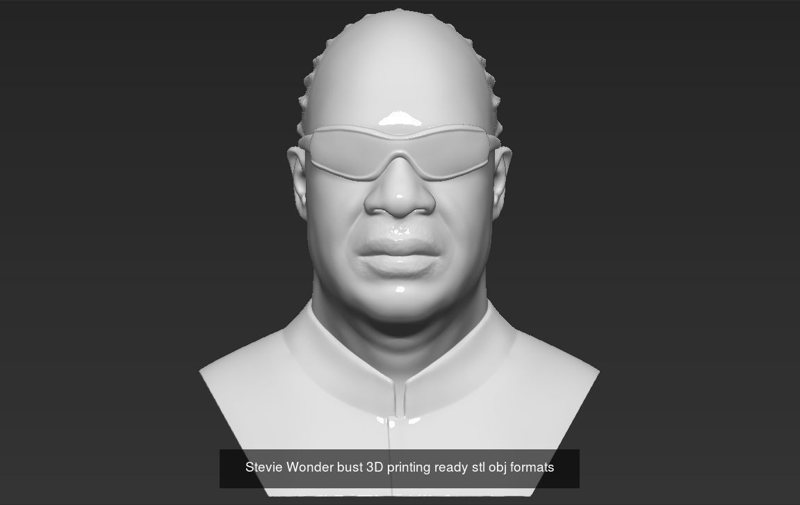 Famous Singers busts and figurines for 3D printing 3D Model Collection_32