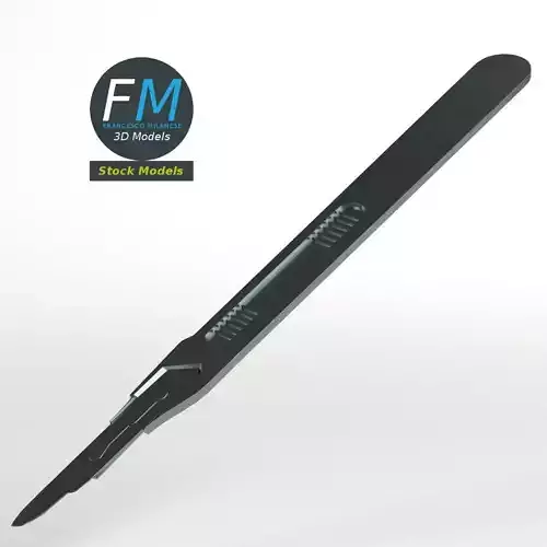 Disposable scalpel 3