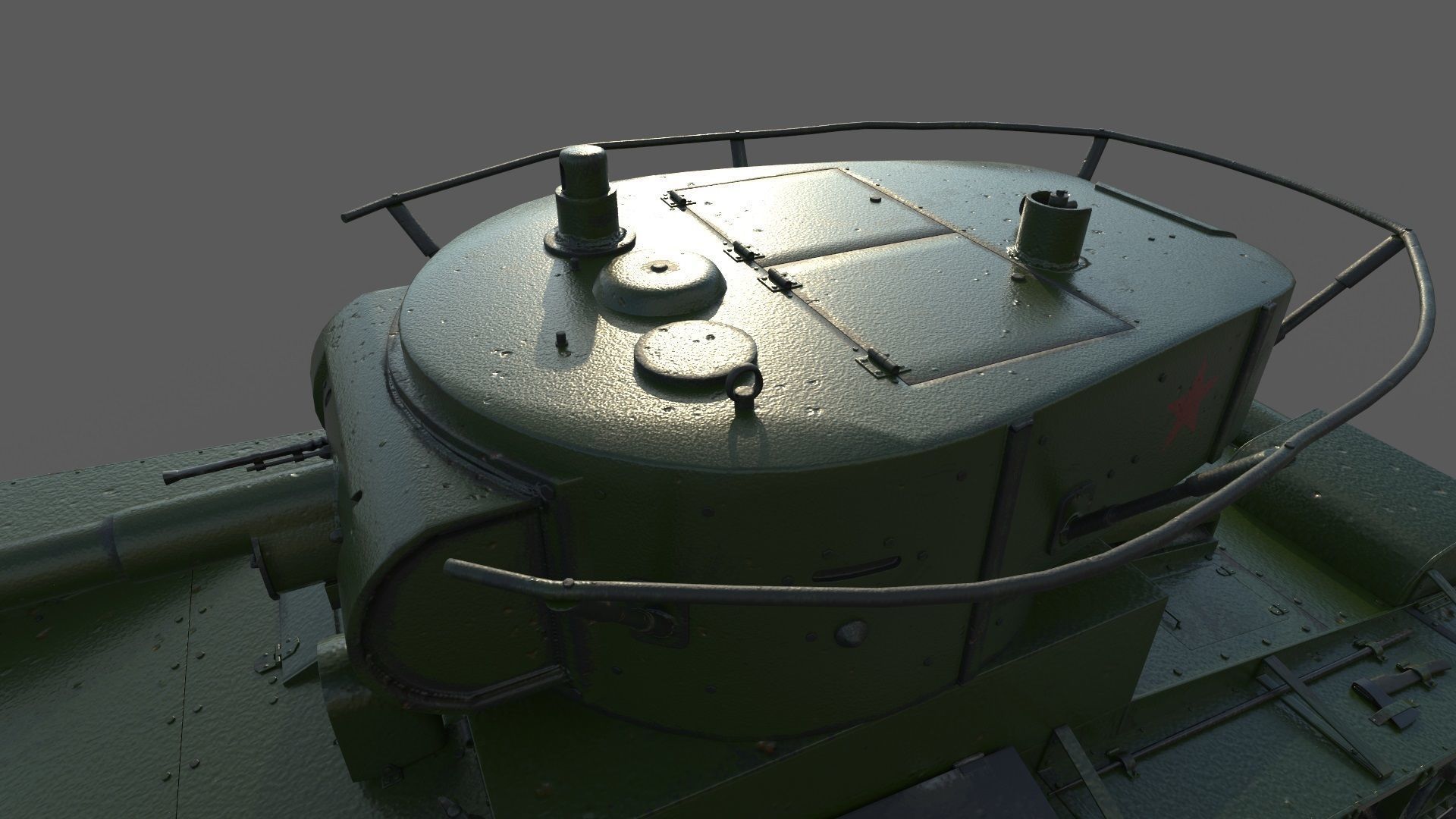 T-26 Tank 3D model_8
