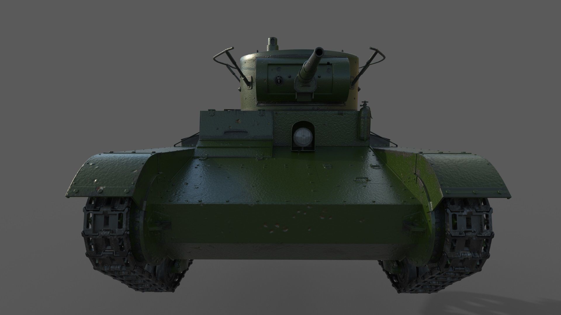 T-26 Tank 3D model_6