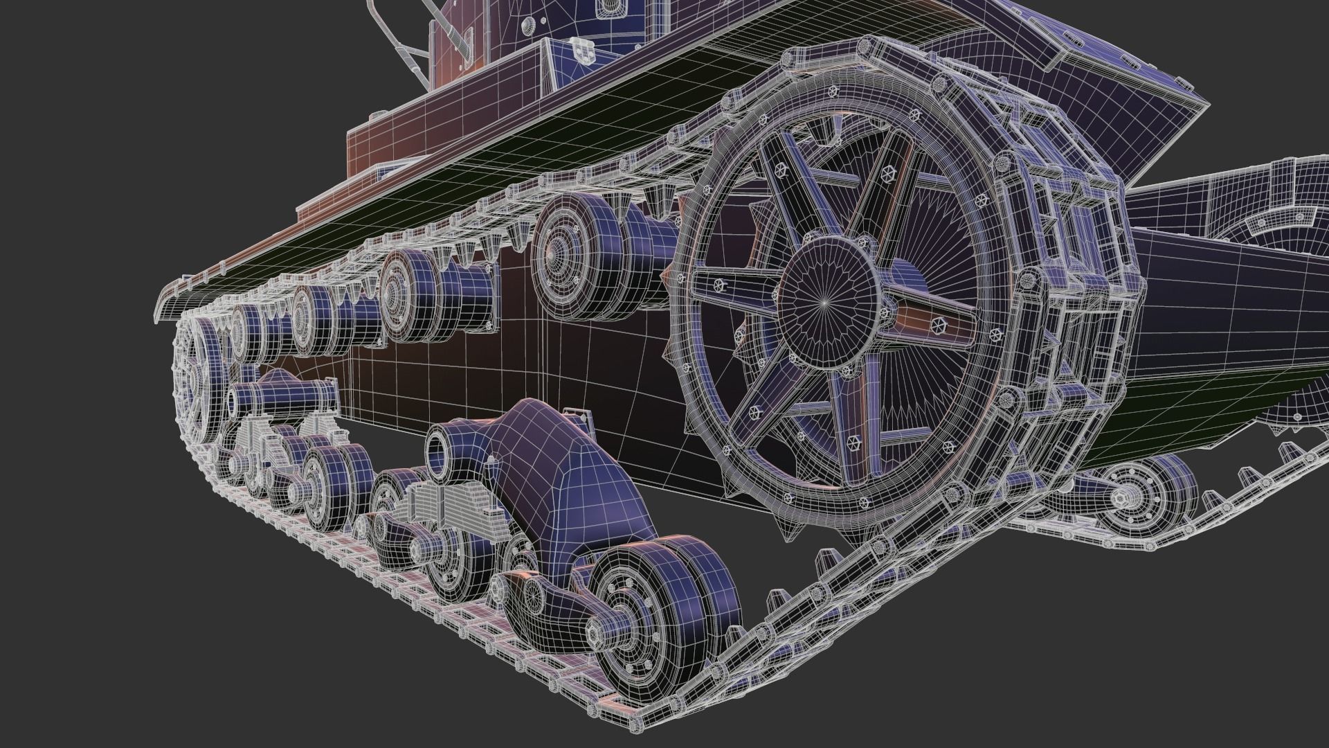 T-26 Tank 3D model_19
