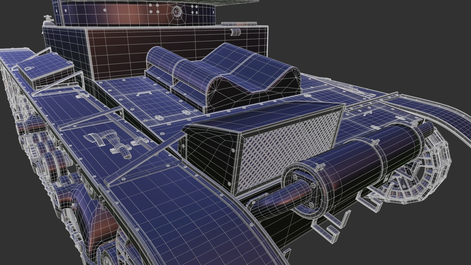 T-26 Tank 3D model_17