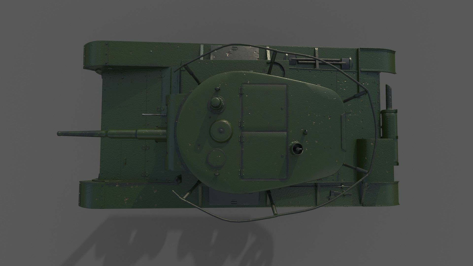 T-26 Tank 3D model_5