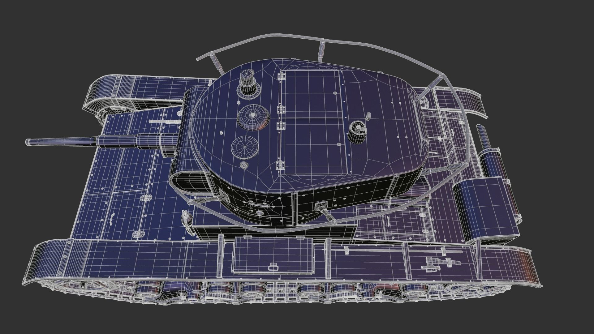 T-26 Tank 3D model_15