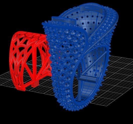 Ring and big gem 3D print model_3