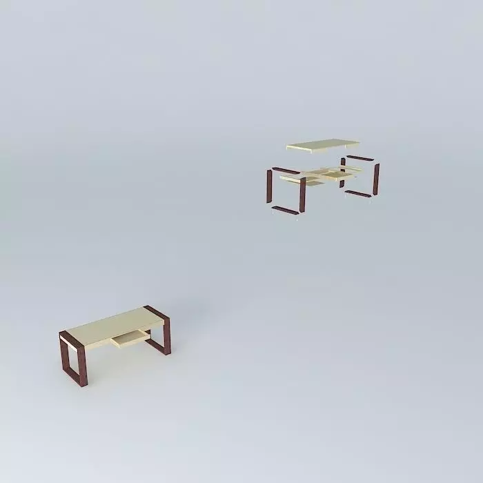 Office Desk free 3D model | CGTrader