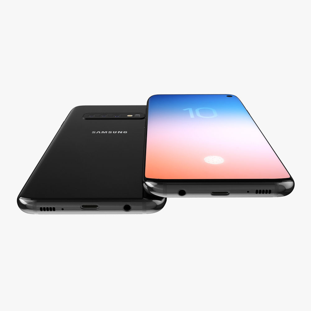 Samsung GALAXY S10 3D model_7