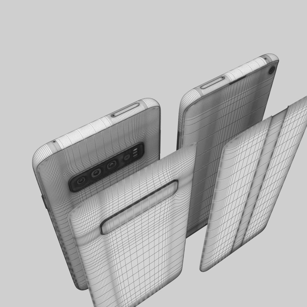 Samsung GALAXY S10 3D model_14