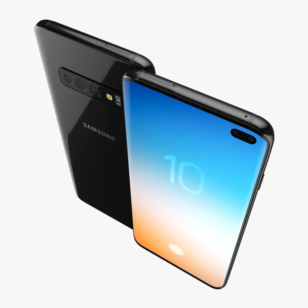 Samsung GALAXY S10 PLUS 3D model_6