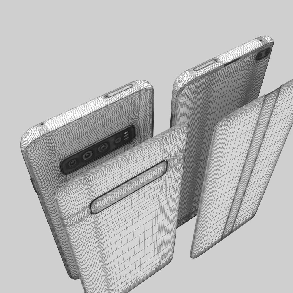 Samsung GALAXY S10 PLUS 3D model_15