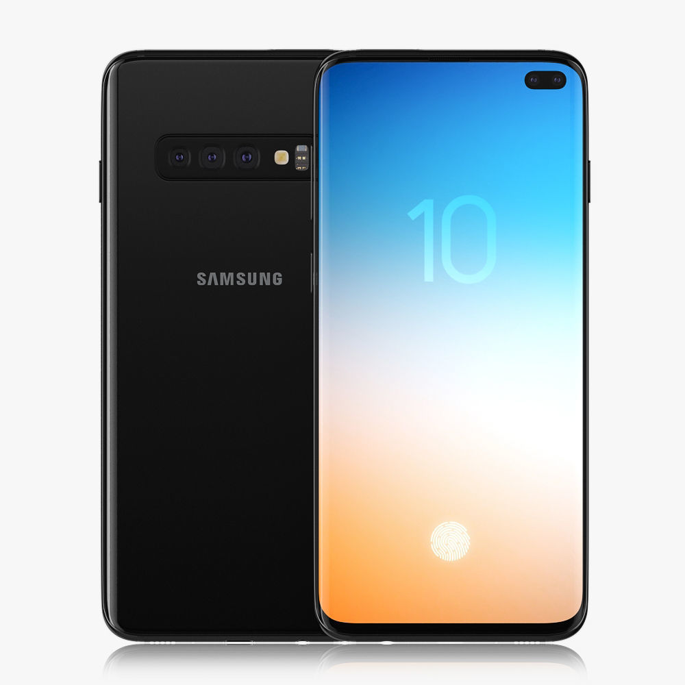 Samsung GALAXY S10 PLUS 3D model_4