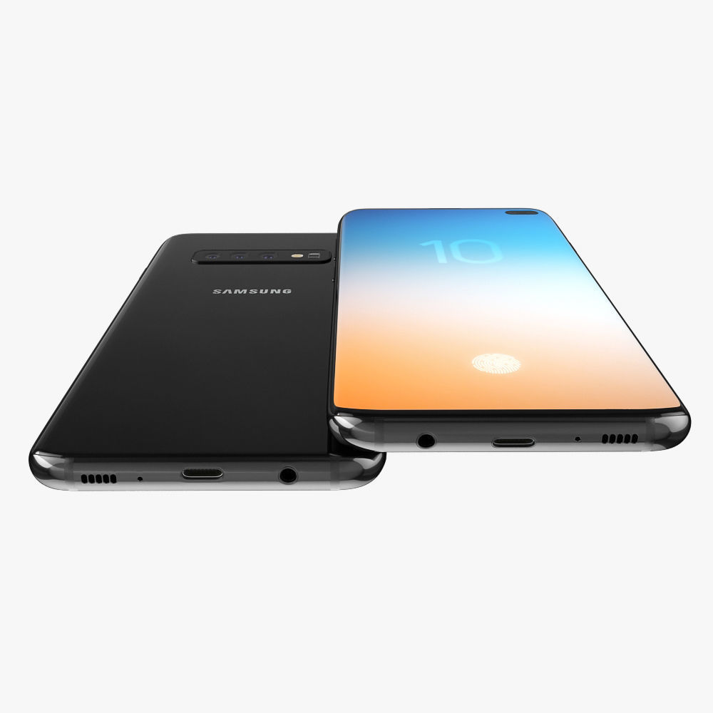 Samsung GALAXY S10 PLUS 3D model_8