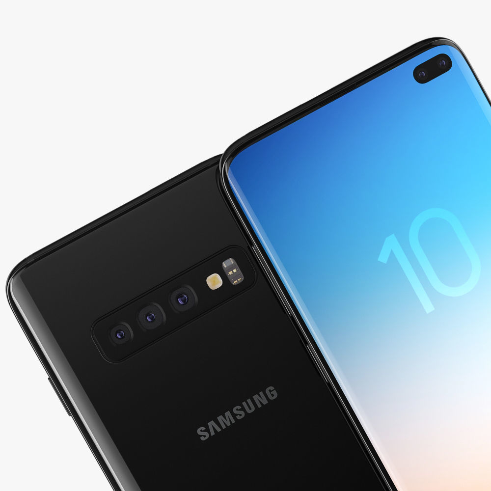 Samsung GALAXY S10 PLUS 3D model_10