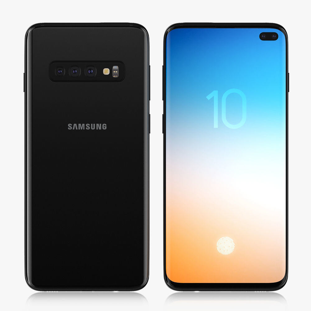 Samsung GALAXY S10 PLUS 3D model_1