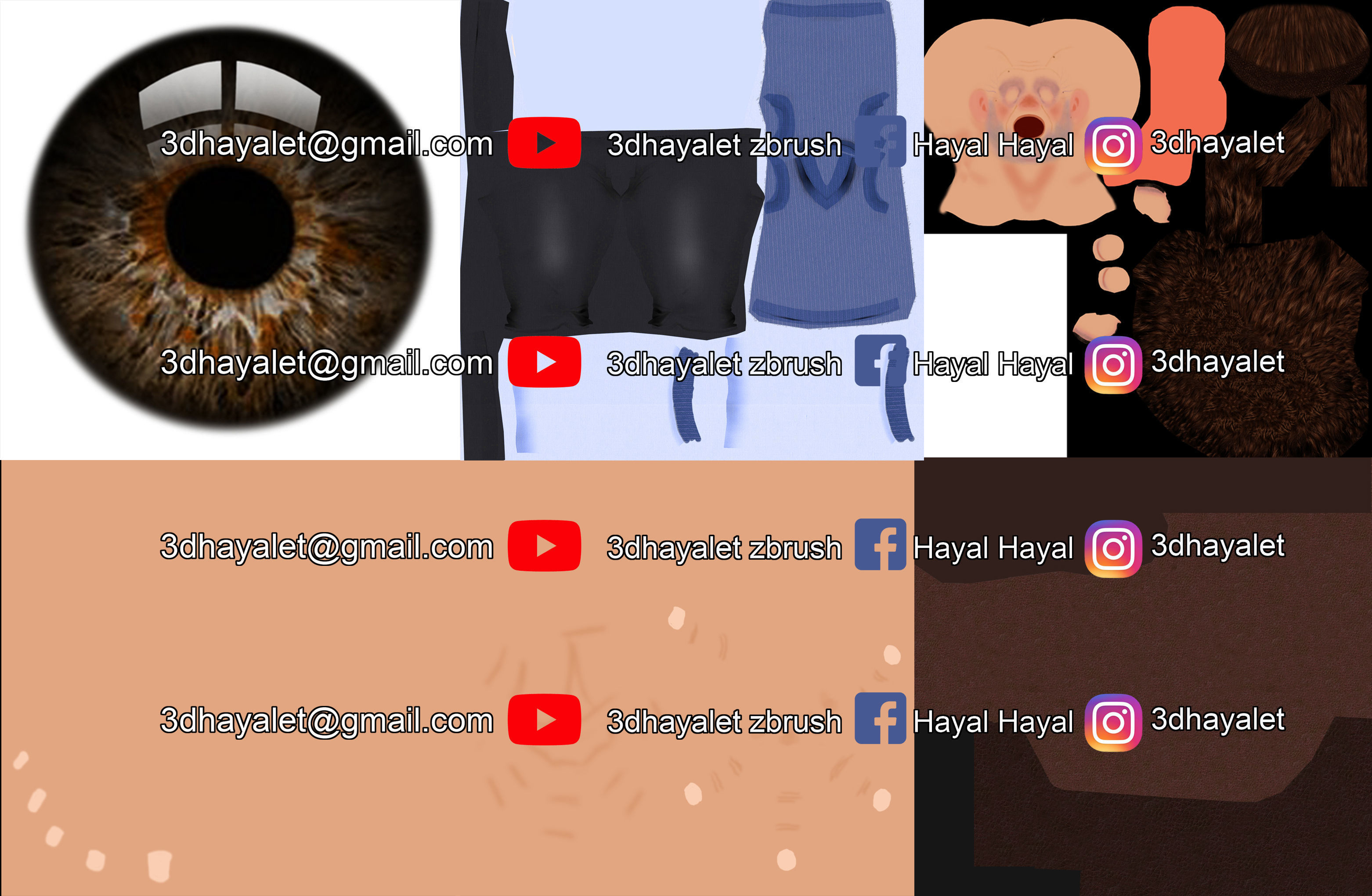 toon male man caracter created for animation Low-poly 3D model_15