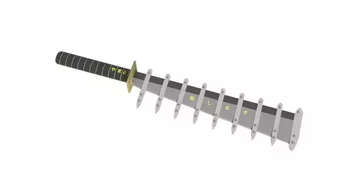 Samurai Sword with Kill- TAG