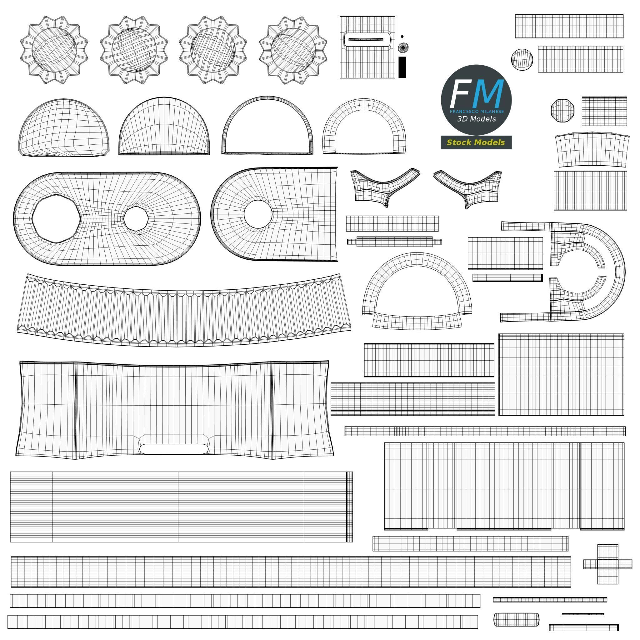 Disposable lighter 3D model_12
