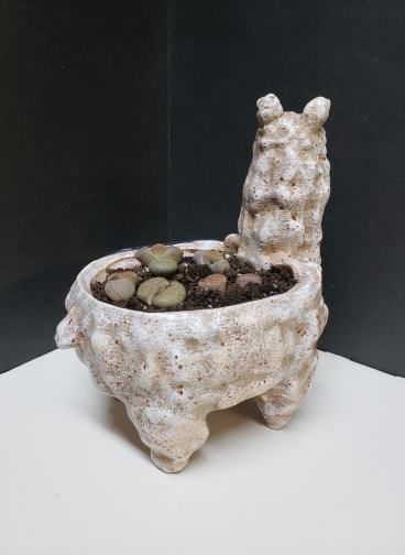 Lama Flower Pot 3D print model_7