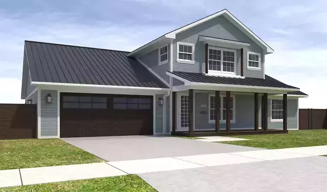 House-107 3D model