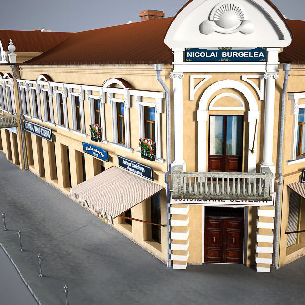 Old Corner House    3D model_3
