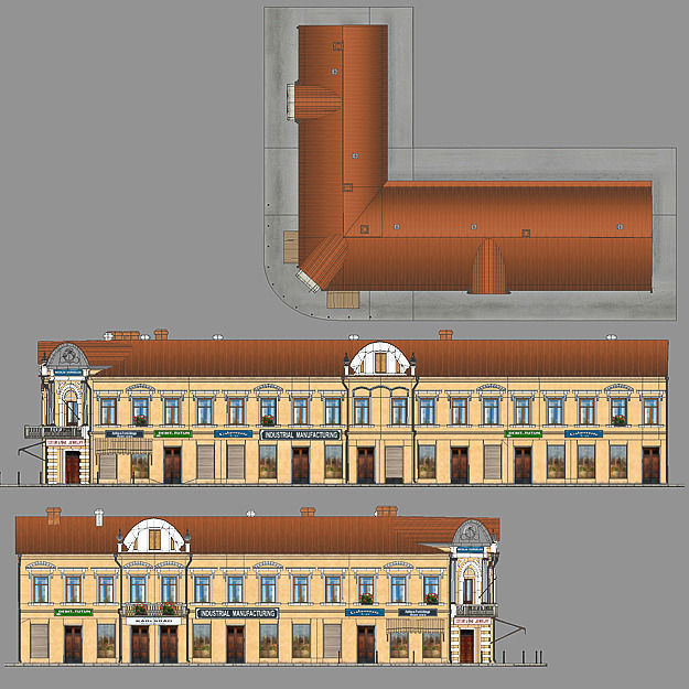 Old Corner House    3D model_11